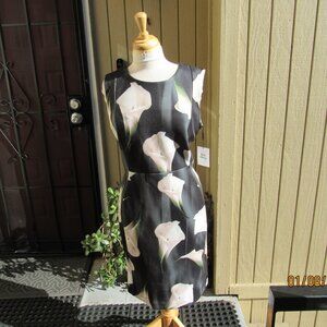 #776  NEW WOMAN'S FLORAL DRESS BY CALVIN KLEIN  (SIZE 16)